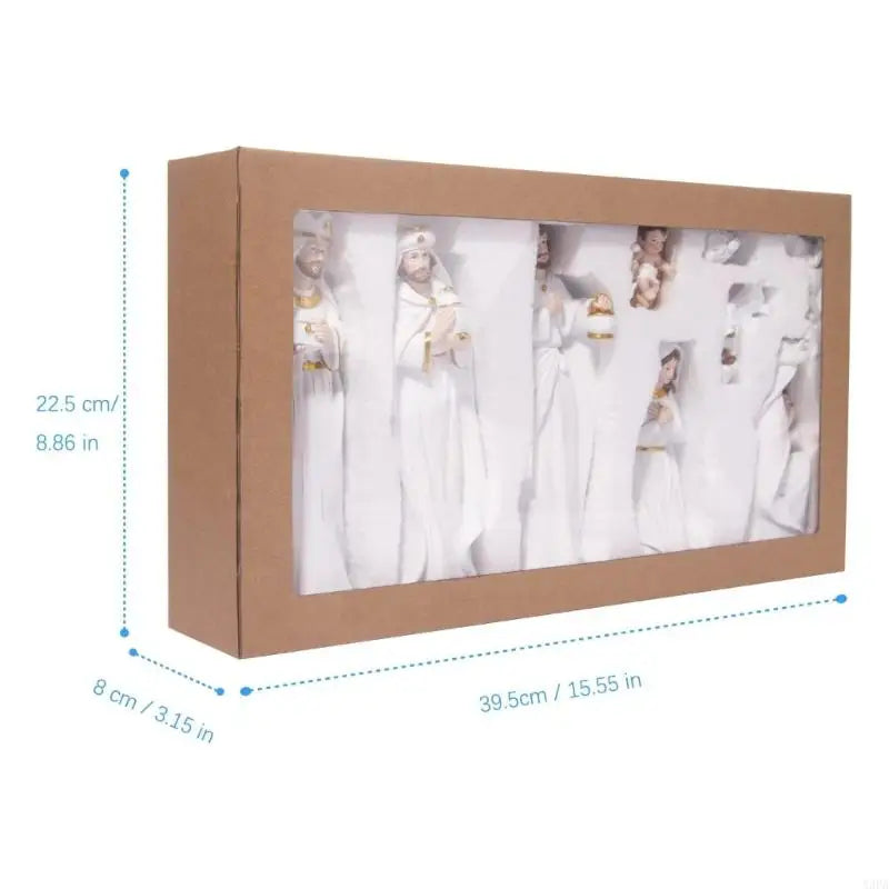 9 Piece Nativity Set